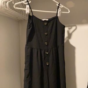 Black Long Romper For Kids Size 9